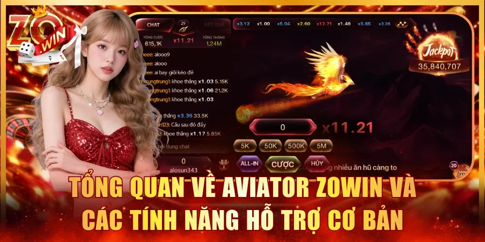 Tổng quan về Aviator ZOWIN và các tính năng hỗ trợ cơ bản